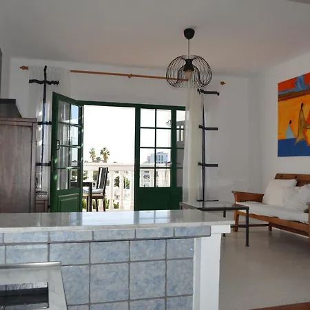 Oasis Playa Chica Con Terraza A 100m Del Mar Апартаменты